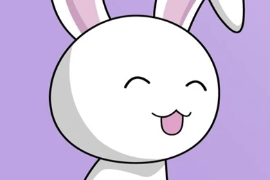 Cute White Rabbit iPhone 5 Wallpapers (640x1136)