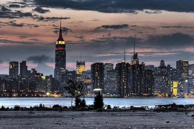 Wallpapers Empire State Building Landscape Nature City Night ...