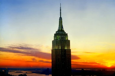 Wallpapers Empire State Building Sunset HD Wallpapers