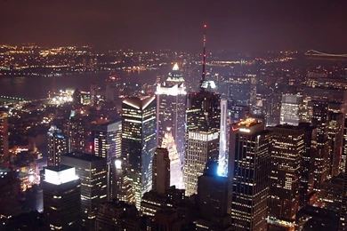 Empire State Building View   Wallpaper.