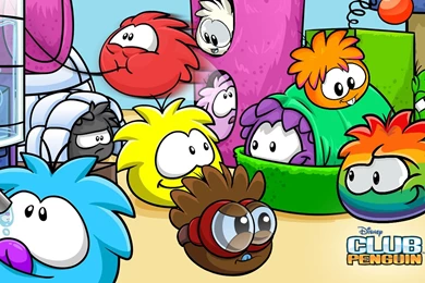 Image   Club Penguin Puffle Wallpapers Puffle Party 2013.png   Club ...