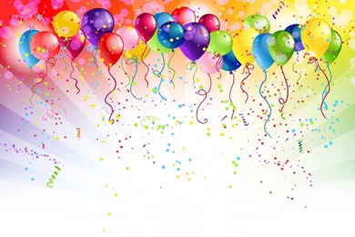 Happy Birthday Balloons Wallpapers HD For Desktop & Mobile