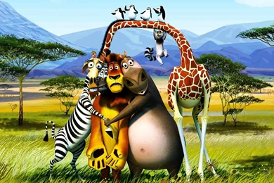 2012 Madagascar 3 Wallpapers