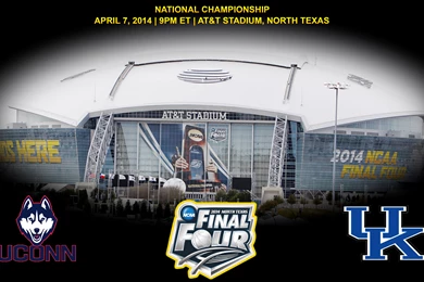 UConn Huskies Vs Kentucky Wildcats 2014 NCAA National Championship
