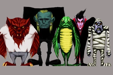 Universal Monsters By MadMosquito On DeviantArt