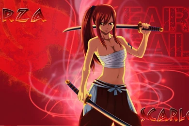 Wallpapers Fairy Tail Erza Scarlet Nito Ryu Hot High Quality And ...