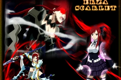 Erza Scarlet Titania   Erza Scarlet Titania Wallpapers (35413989 ...