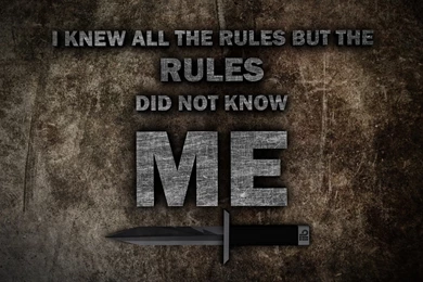 1600x1200 Rules Did Not Know Me Desktop PC And Mac Wallpapers