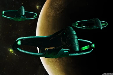 Star Trek Romulan D'deridex Class Warbird, Free Star Trek Computer ...