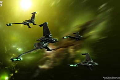 Star Trek Romulan Winged Defender, Free Star Trek Computer Desktop ...