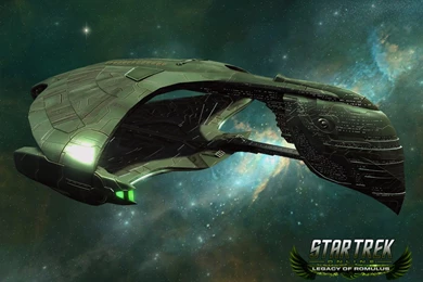 New Star Trek Online Wallpapers Depict Romulan Ships In Greater ...