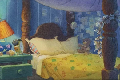 Lilo And Stitch William Silvers Concept Painting