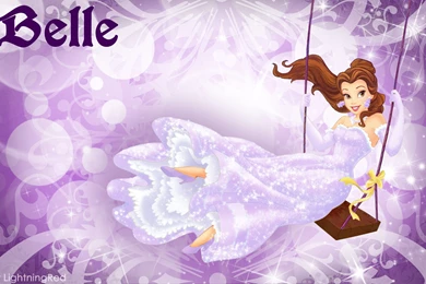 Wallpapers Belle Disney March Purple Princess 1920x1200