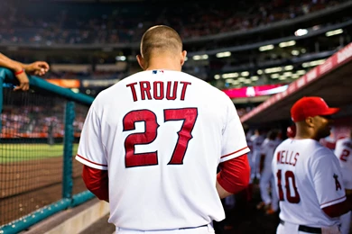 Download Wallpapers 1920x1080 Mike Trout, Baseball, Los Angeles ...