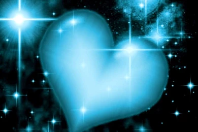 Blue Love Hearts Wallpapers Hd