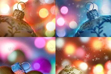 20 Sets Of Christmas Backgrounds For Creating Wallpapers ...