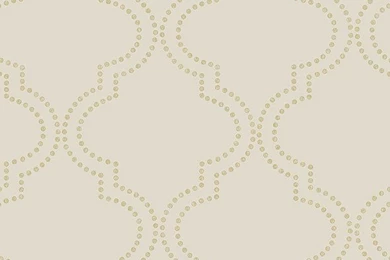Tetra Beige Quatrefoil Wallpapers From The Symetrie Collection By ...