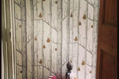Wallpapered