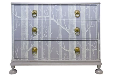 Wallpapered Furniture