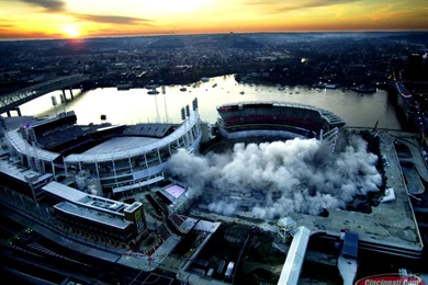 Cincinnati Reds Stadium Implosion Wallpapers