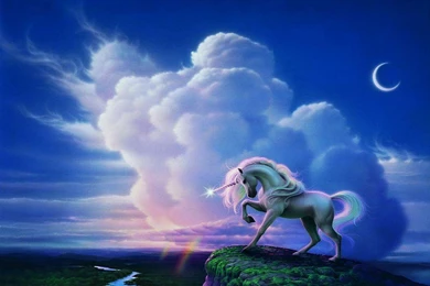 THE LAST UNICORN WALLPAPER   (