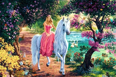 Riding The Unicorn Wallpapers