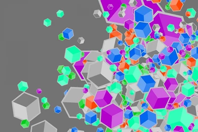 Colorful Cubes Abstract Art Hd Wallpapers   (