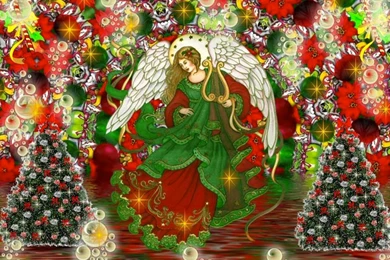 Christmas Angel Wallpapers   Angels Wallpapers (33006993)   Fanpop