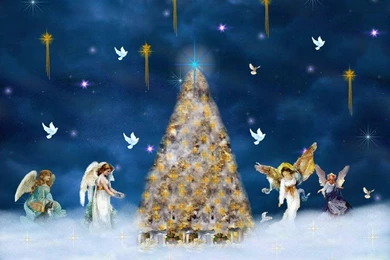 Christmas Angel Wallpapers   Wallpapers Cave