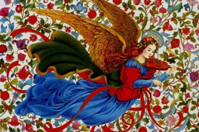 Free Angel Postcard Image