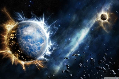 Outer Space Fantasy HD Desktop Wallpapers : Widescreen : High ...