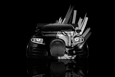 4K Bugatti 16C Galibier Front Anime Bleach Aerography Car 2014 ...