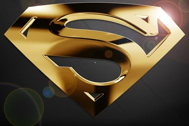 Black Superman Logo