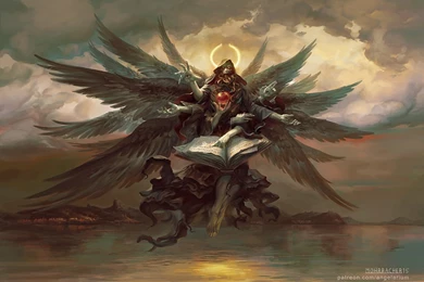 Azrael, Angel Of Death By PeteMohrbacher On DeviantArt