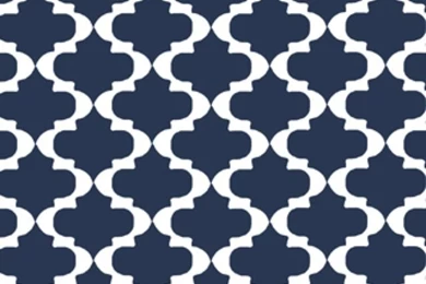Navy Blue And White Quatrefoil Pattern Iphone Wallpapers ...