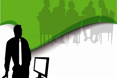 Free Stress At The Work Backgrounds For PowerPoint   Business And ...