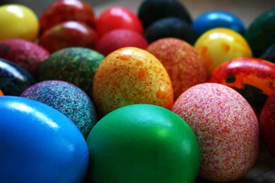 Colorful Easter Eggs