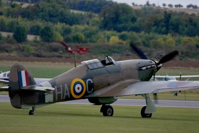 Hawker Hurricane HA C Taxiing By Sceptre63 On DeviantArt