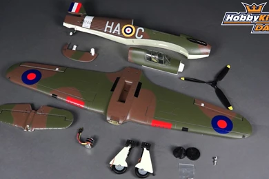 HobbyKing Daily   HK Hawker Hurricane Spare Parts   YouTube