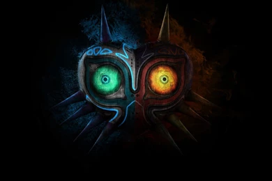 Black Backgrounds Fable Masks Minimalistic Video Games » WallDevil ...