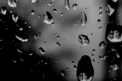 Misc iPhone 6 Plus Wallpapers   Black And White Raindrops On Glass ...