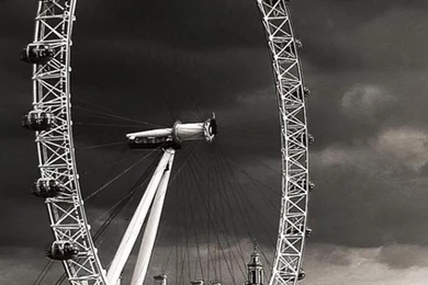 London Eye Black And White iPhone 6 Plus HD Wallpapers / IPod ...