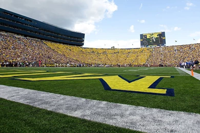 Wallpapers Michigan Football Athletics 1366x768