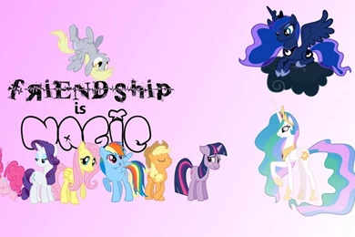 My Little Pony Friendship Is Magic HD Backgrounds By Tre9 On DeviantArt