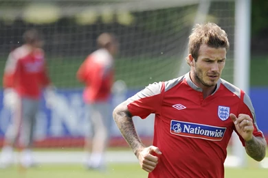 David Beckham Soccer England Player