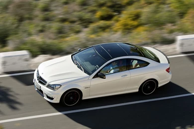 1 2012 Mercedes benz C63 Amg Coupe HD Wallpapers