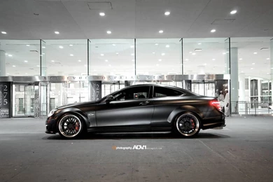 Mercedes Benz C63 Amg Coupe On Adv 1 Wheels Hd Wallpapers