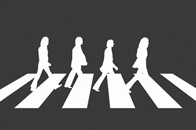 Beatles Abbey Road Music Illustration iPhone 5 Wallpapers / IPod ...