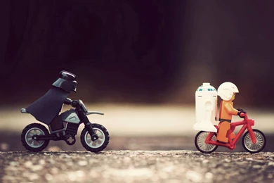 Bike Chase, Toy, Lego, Darth Vader, Funny, 1920x1080 HD Wallpapers ...