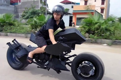 BATMAN BatMOBILE BiKE Designed In VIETNAM : )   YouTube
